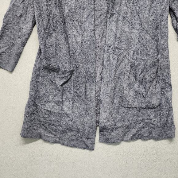 Barefoot Dreams Cardigan Duster Womens XS/S Blue Cozychic Lite Pockets Soft Cozy - Picture 9 of 13